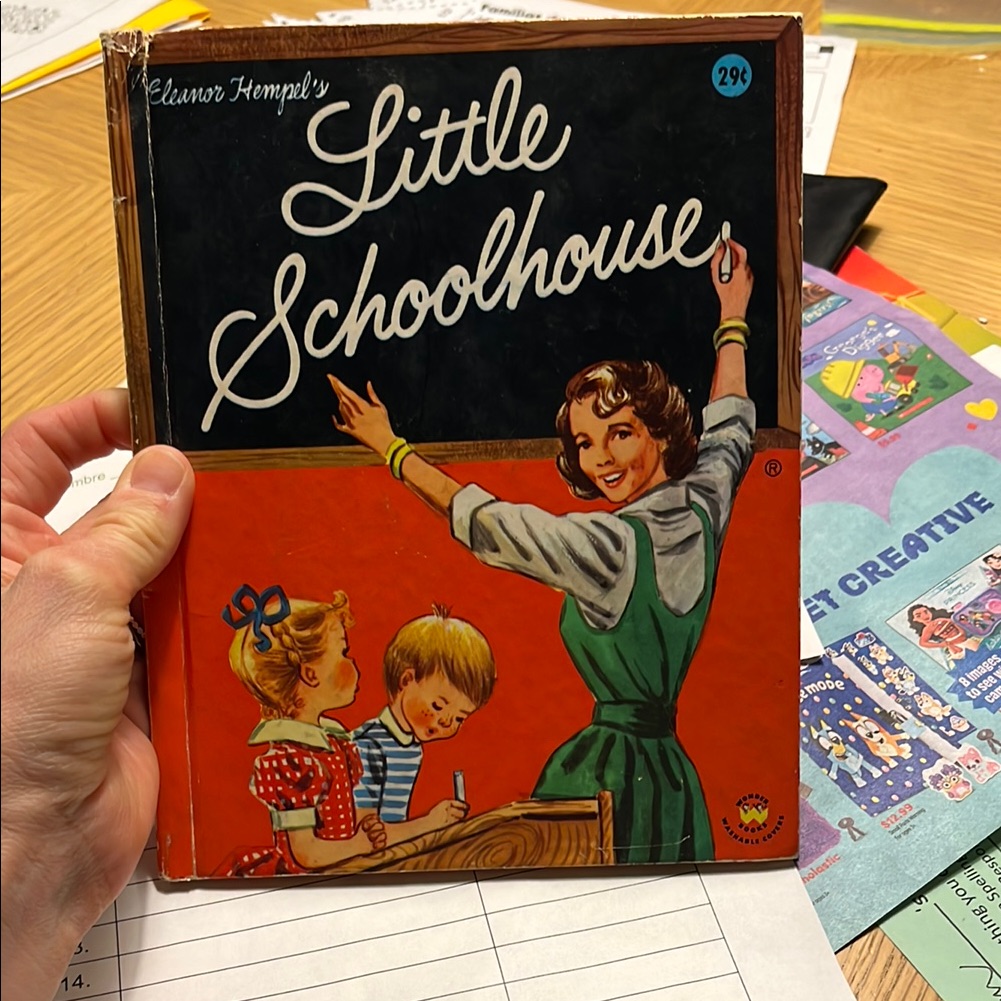 Little Schoolhouse Vintage Book 1958